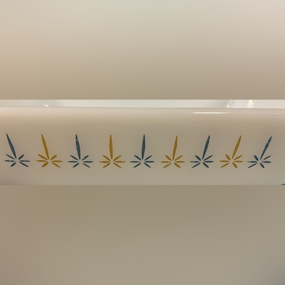 Vintage Fire King Candle Glow pattern meat loaf pan by Anchor Hocking. - Picture 6 of 6